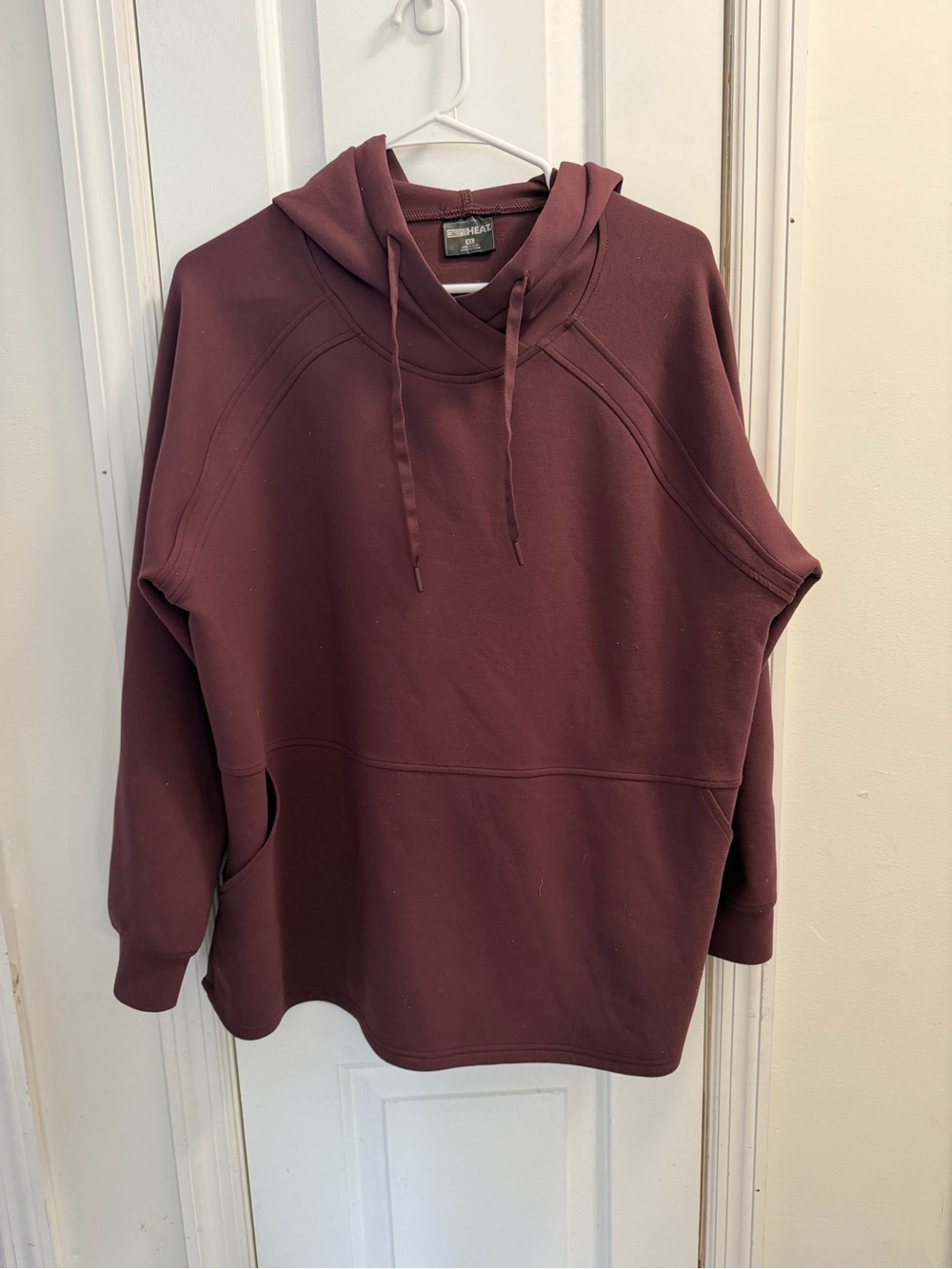 32 Degrees Women's Maroon Pullover Hoodie
